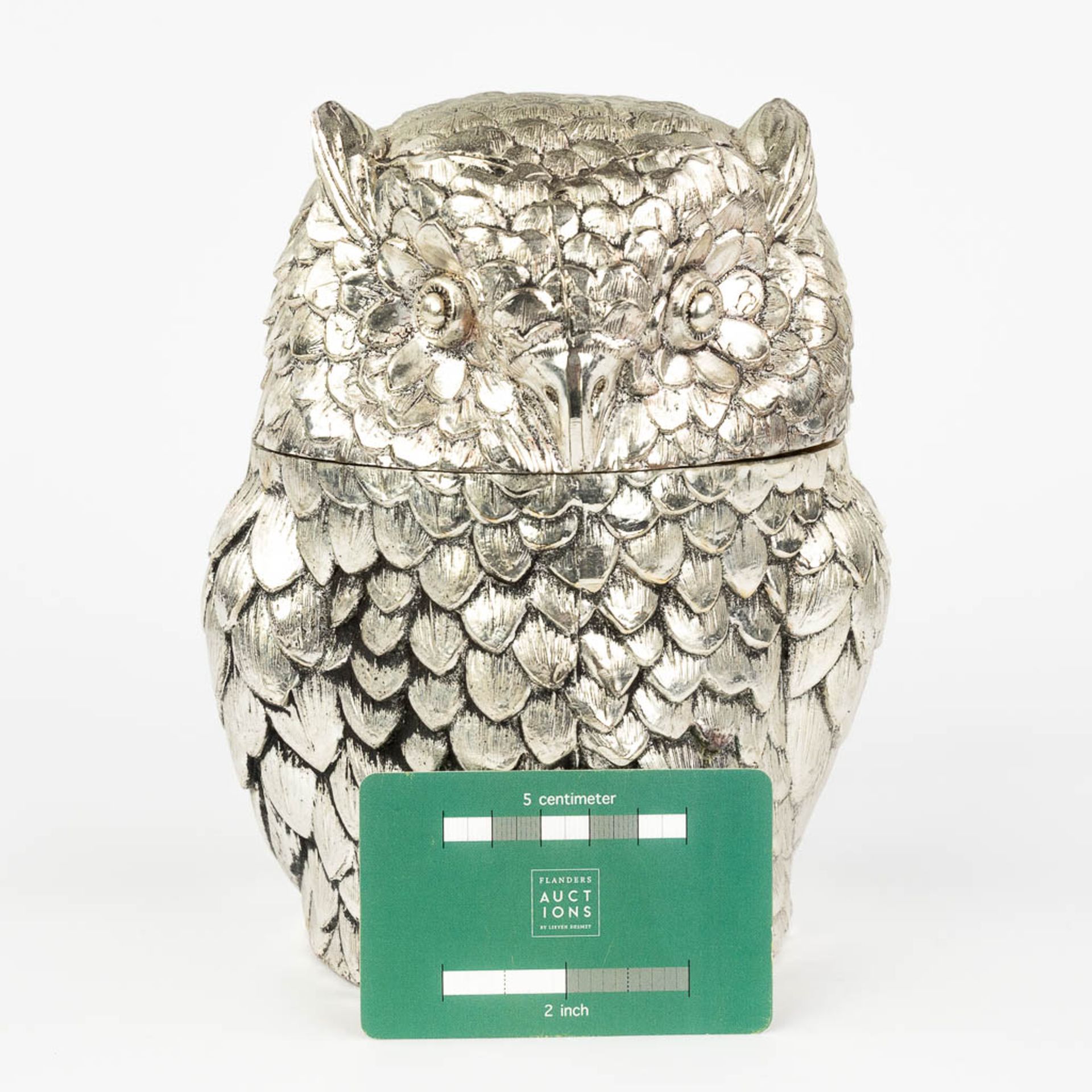 Mauro MANETTI (1946) 'Owl' a mid-century ice-pail. (W:15 x H:20 cm) - Image 4 of 12