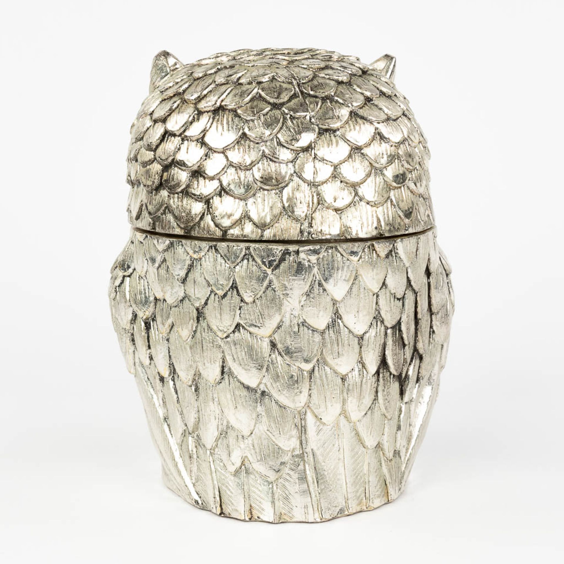 Mauro MANETTI (1946) 'Owl' a mid-century ice-pail. (W:15 x H:20 cm) - Image 8 of 12