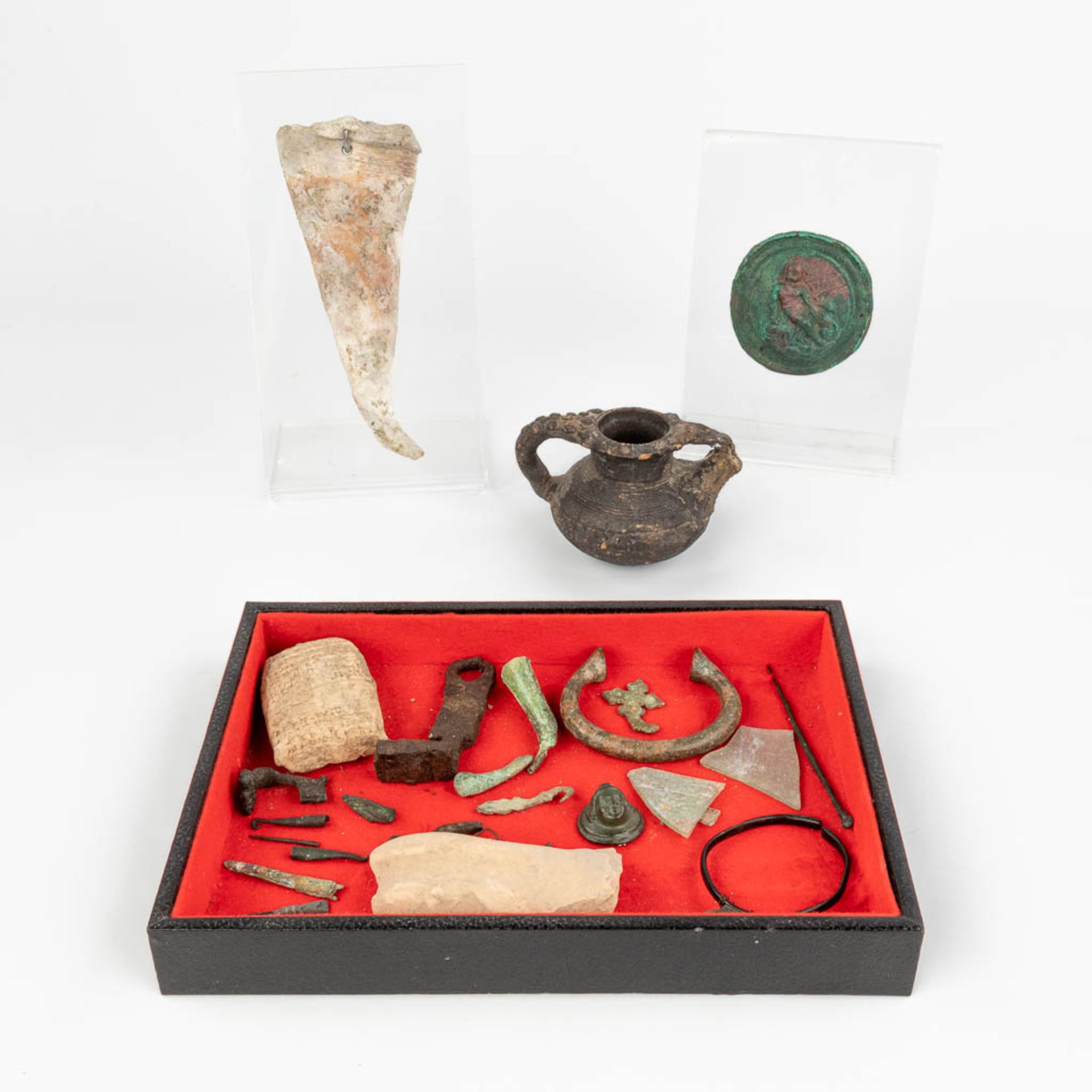 A collection of Archeological finds.