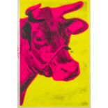 Andy WARHOL (1928-1987) 'Pink Cow', a lithography. (W:54 x H:84 cm)