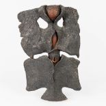 Yves RHAY_ (1936-1995) 'No Title' an abstract sculpture made of ceramics. (W:31 x H:50 cm)