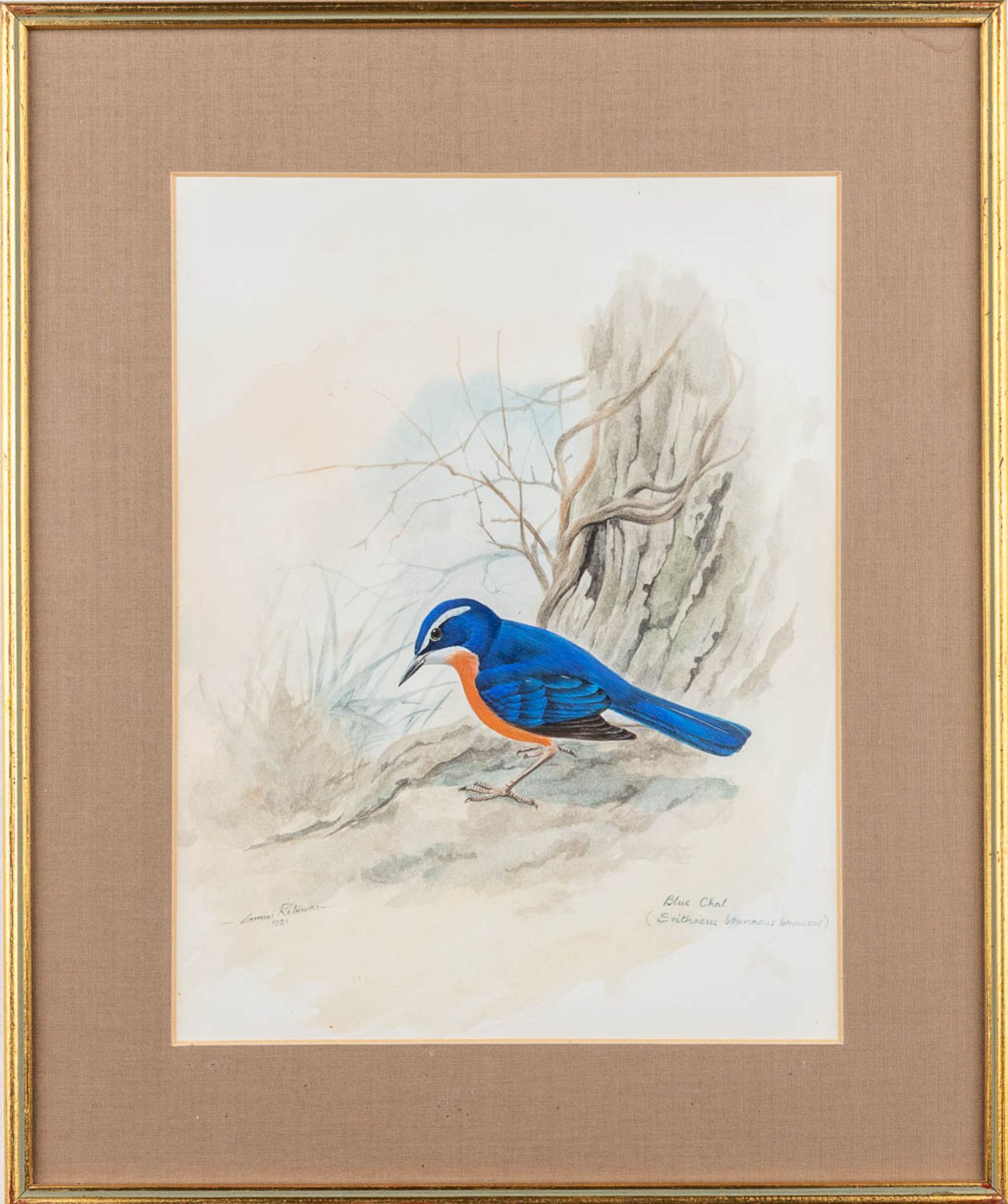 Gamini P. RATNAVIRA (1949) a collection of 4 drawings, watercolour on paper. (W: 26 x H: 34 cm) - Image 4 of 24