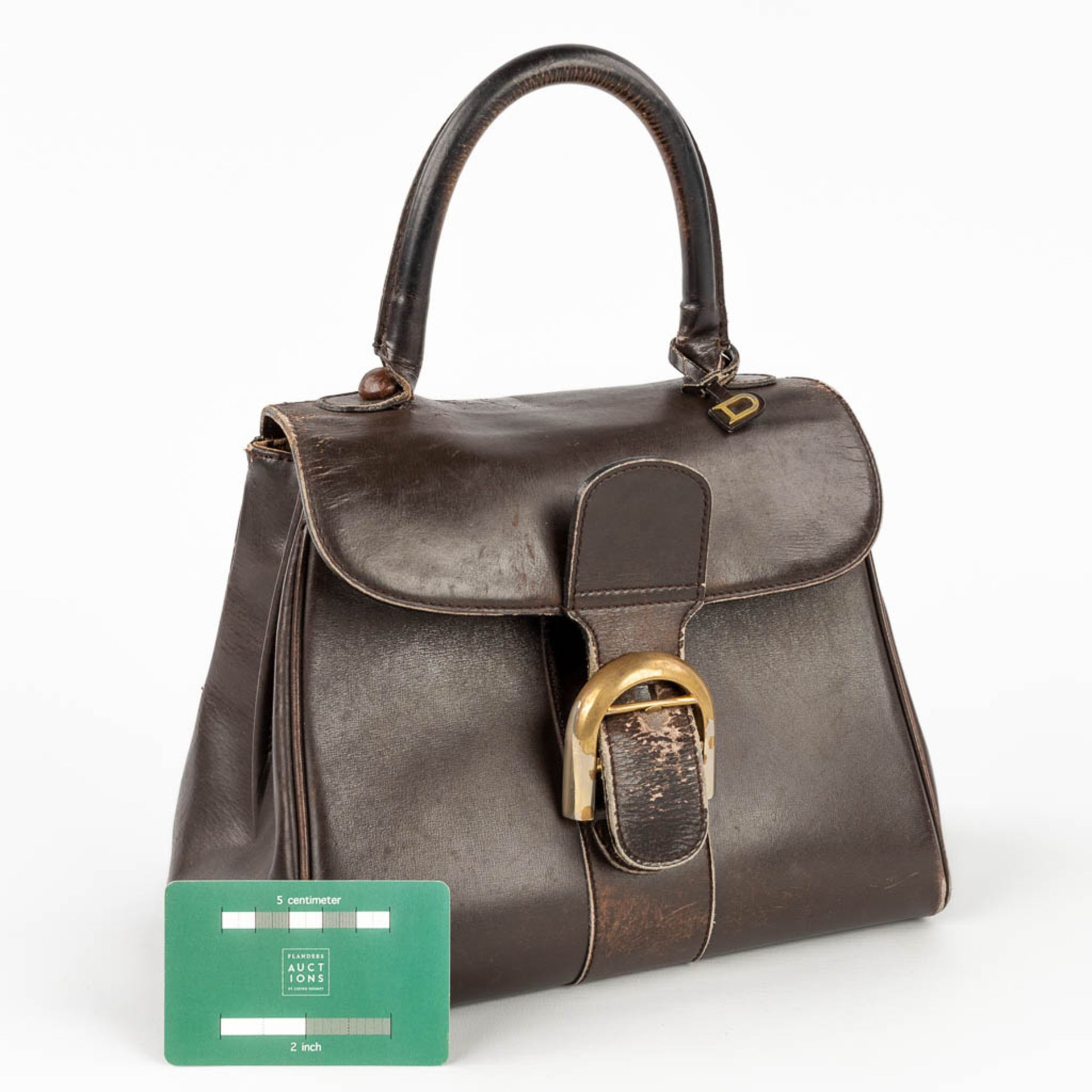 Delvaux Brillant PM, a handbag made of dark brown leather. Circa 1950. (W: 26 x H: 30 cm) - Image 2 of 19