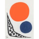 Alexander CALDER (1898-1976) 'Compositie' a lithograph, 1965. (W: 19 x H: 25 cm)