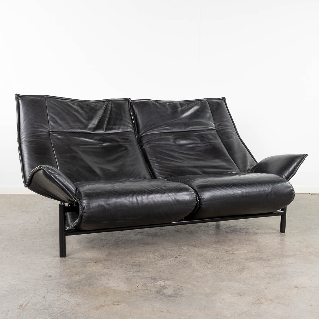 Vico MAGISTRETTI (1920-2006) 'Veranda' for Cassina. Leather and metal. (L: 83 x W: 174 x H: 80 cm) - Image 8 of 14