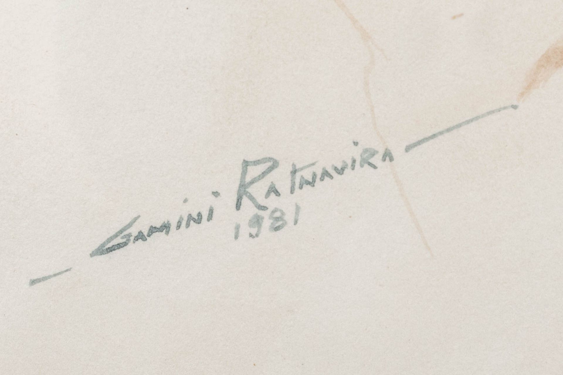 Gamini P. RATNAVIRA (1949) a collection of 4 drawings, watercolour on paper. (W: 26 x H: 34 cm) - Image 21 of 24