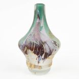Louis LELOUP (1929) 'Vase', pate de verre glass. (H: 24,5 x D: 15 cm)