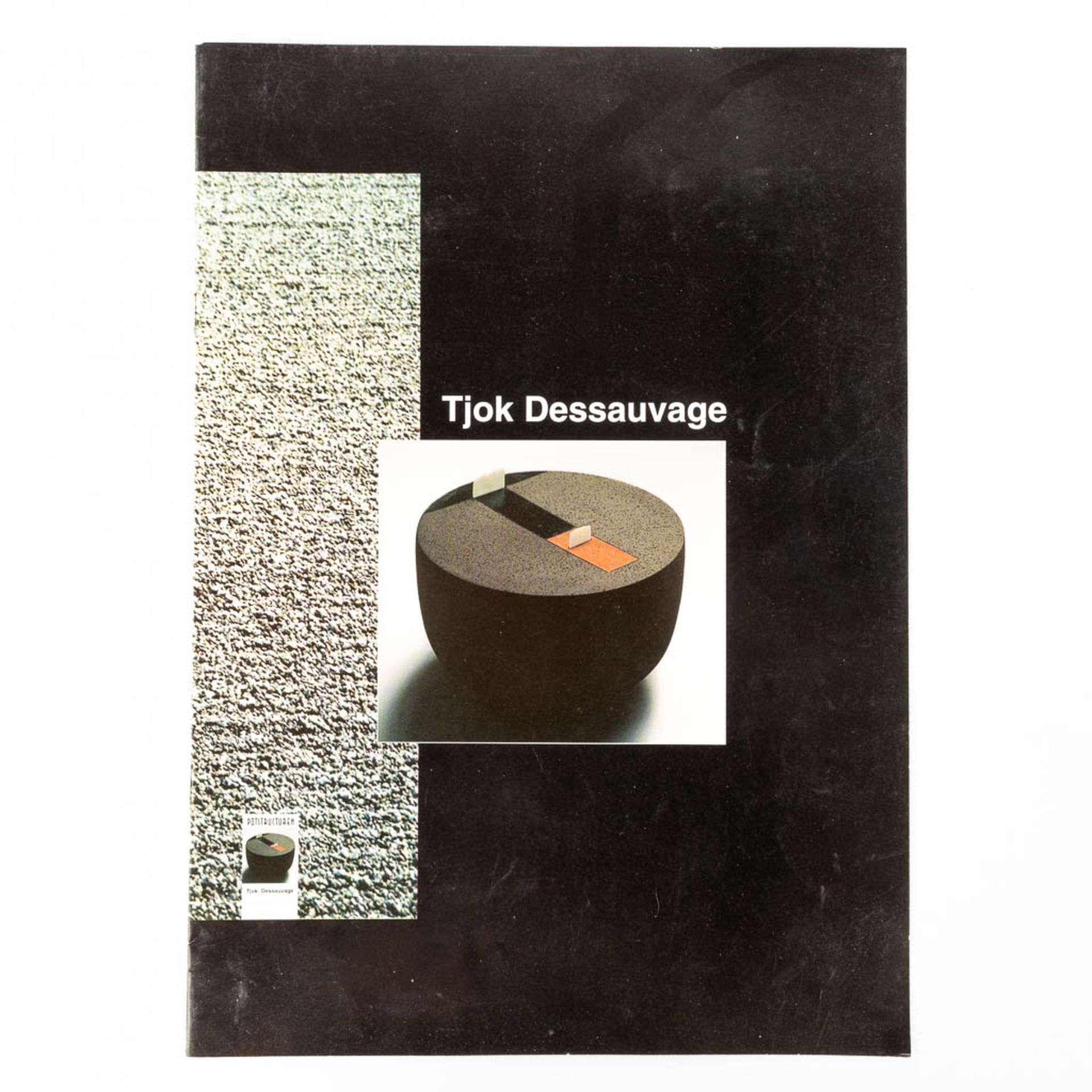 Tjok DESSAUVAGE (1948) 'Decorative vase'. (H: 16 x D: 17,5 cm) - Bild 3 aus 16