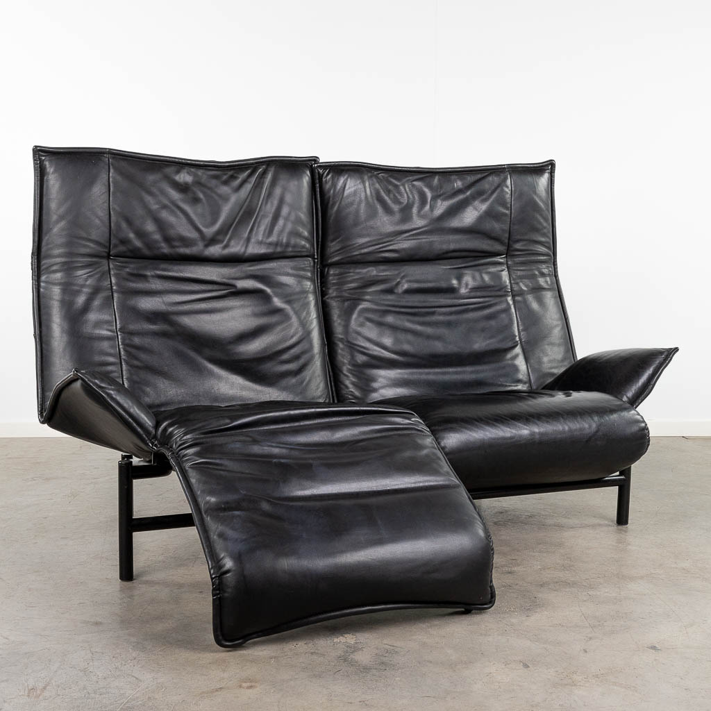 Vico MAGISTRETTI (1920-2006) 'Veranda' for Cassina. Leather and metal. (L: 83 x W: 174 x H: 80 cm) - Image 6 of 14