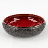 August MICHIELS (1922-2003) 'Large Bowl', 1969. (H: 8 x D: 30 cm)