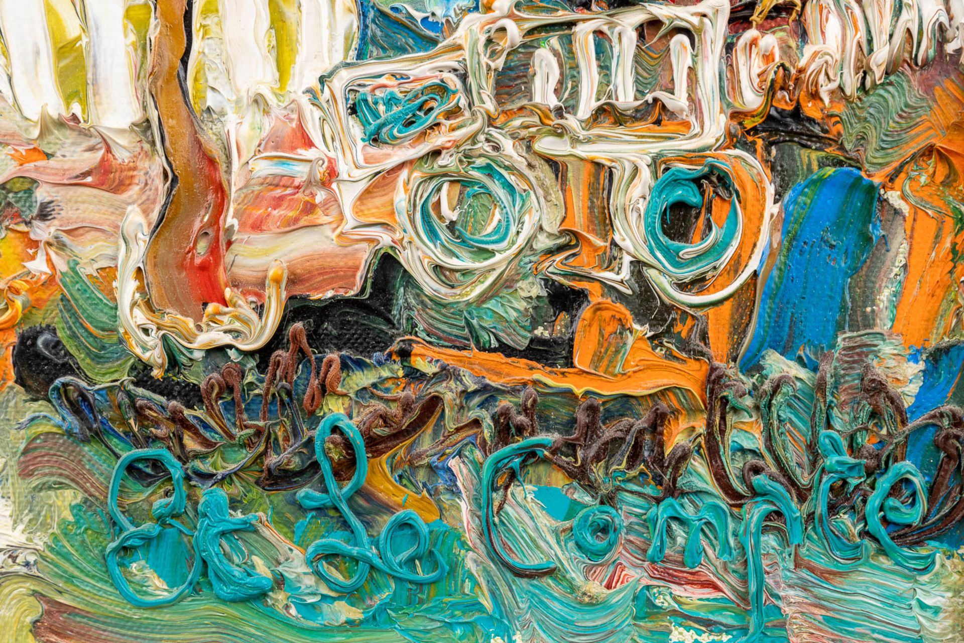 Ätienne LE COMPTE (1931-2010) 'Mistige ochtend in mei', oil on canvas. (W: 60 x H: 50 cm) - Image 6 of 9