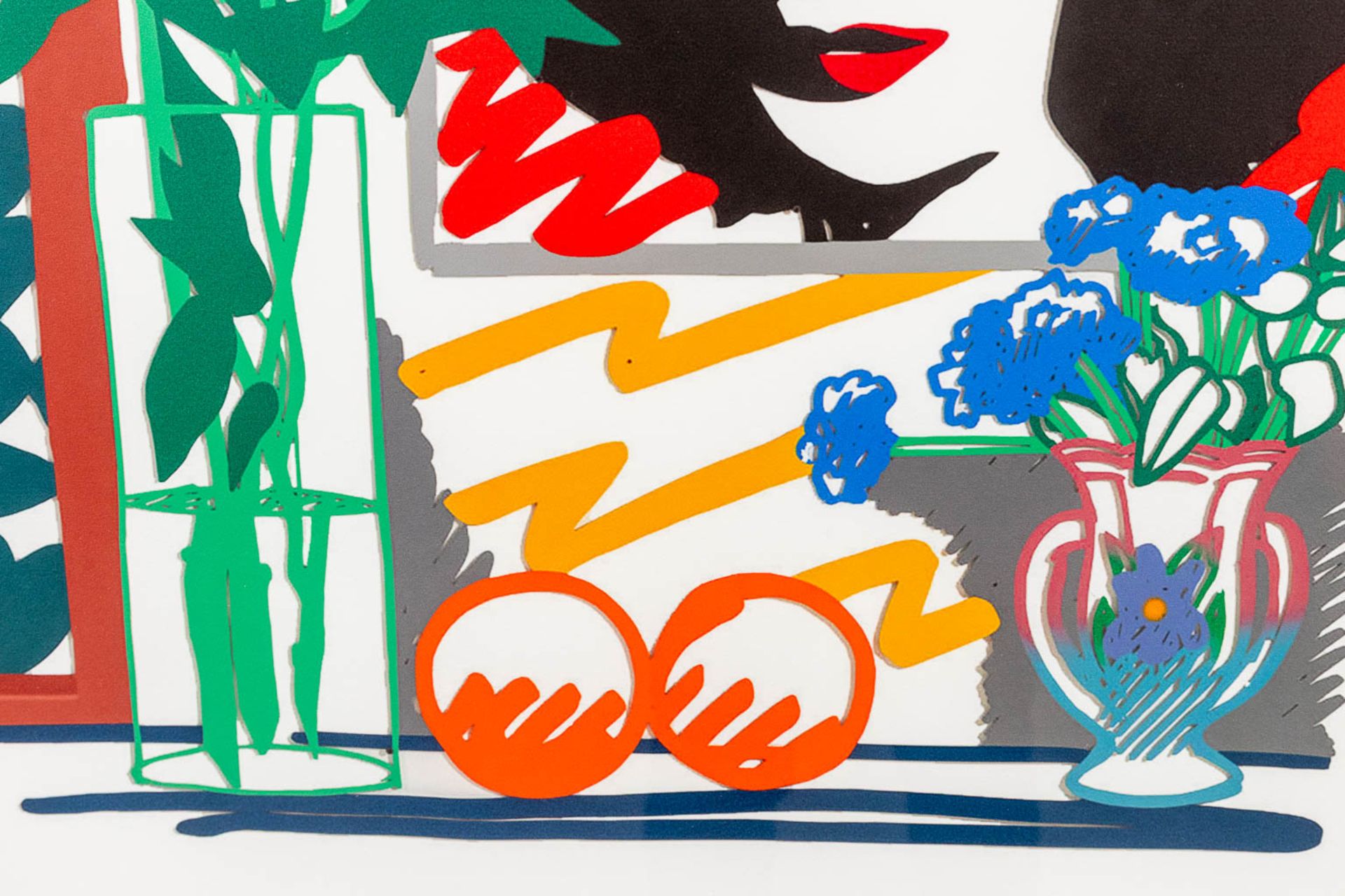 Tom WESSELMANN (1931-2004)(after) &quot;Still Life with Liz&quot; a framed print. (W: 56 x H: 75 cm) - Image 5 of 8