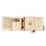 A set of 2 'Missale Romanum' books. (W: 27 x H: 34 cm)