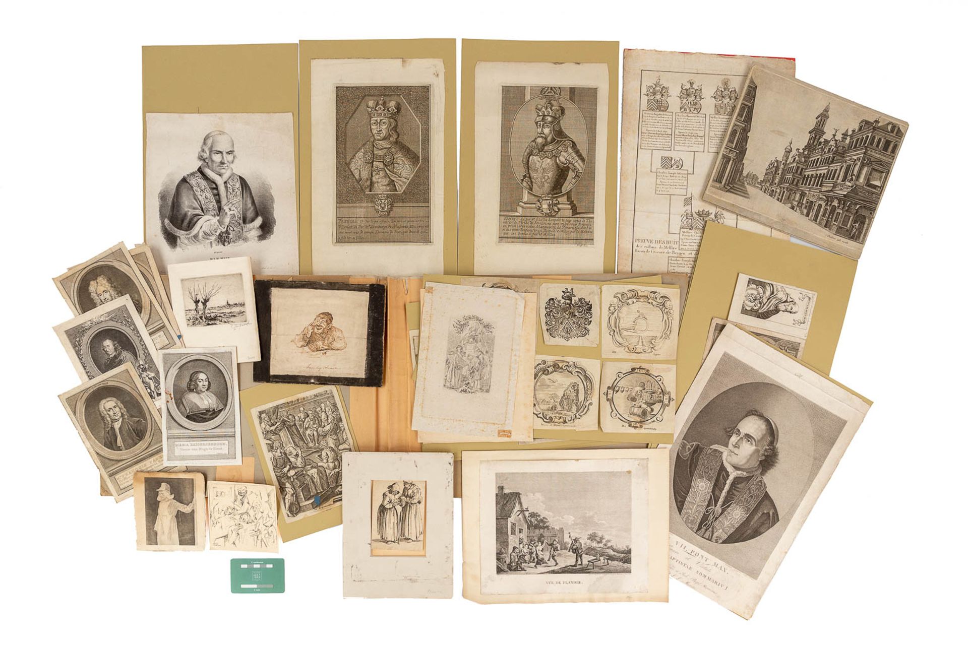 A collection of engravings and etchings, 17th and 18th century. - Image 9 of 13