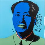 Andy WARHOL (1928-1987)(after) 'Mao', a framed print. (W: 89 x H: 89 cm)