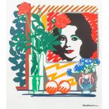 Tom WESSELMANN (1931-2004)(after) &quot;Still Life with Liz&quot; a framed print. (W: 56 x H: 75 cm)