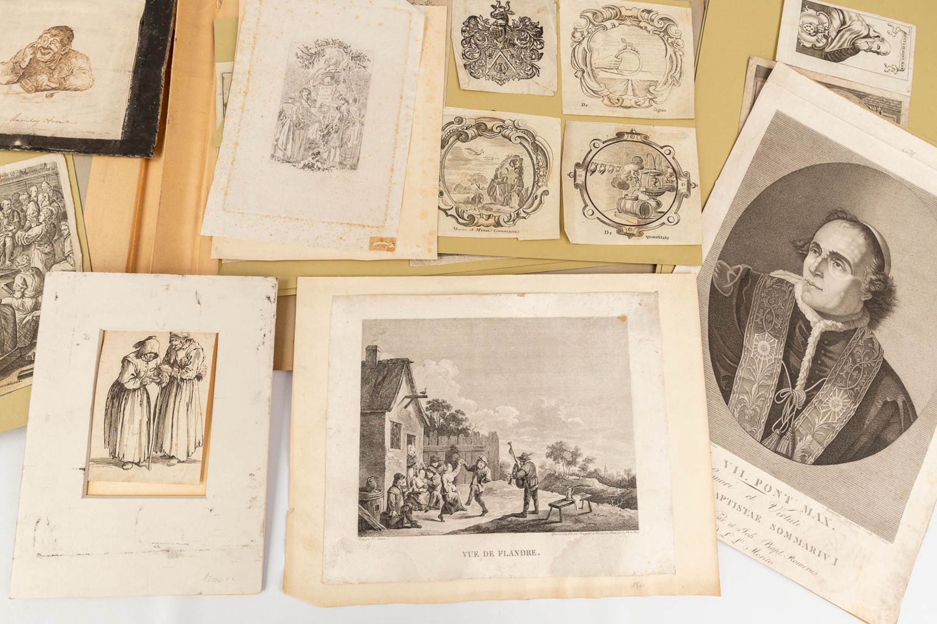 A collection of engravings and etchings, 17th and 18th century. - Image 10 of 13