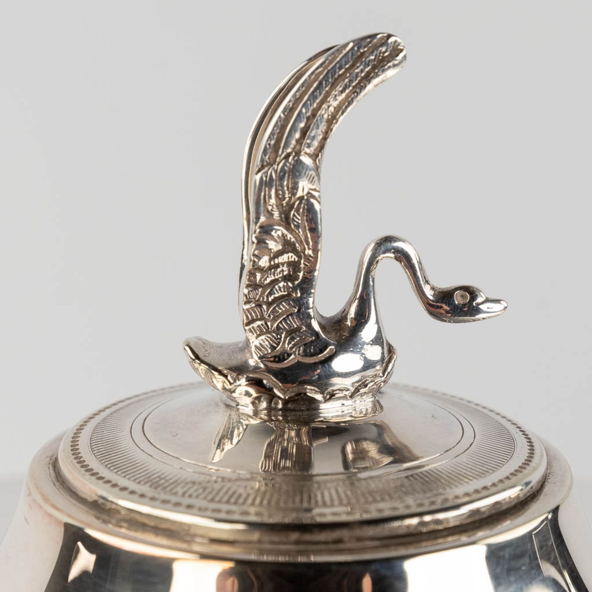 Sivar (Delheid), a silver-plated coffee, tea service, table accessories and serve ware. (L: 38,5 x W - Image 11 of 16