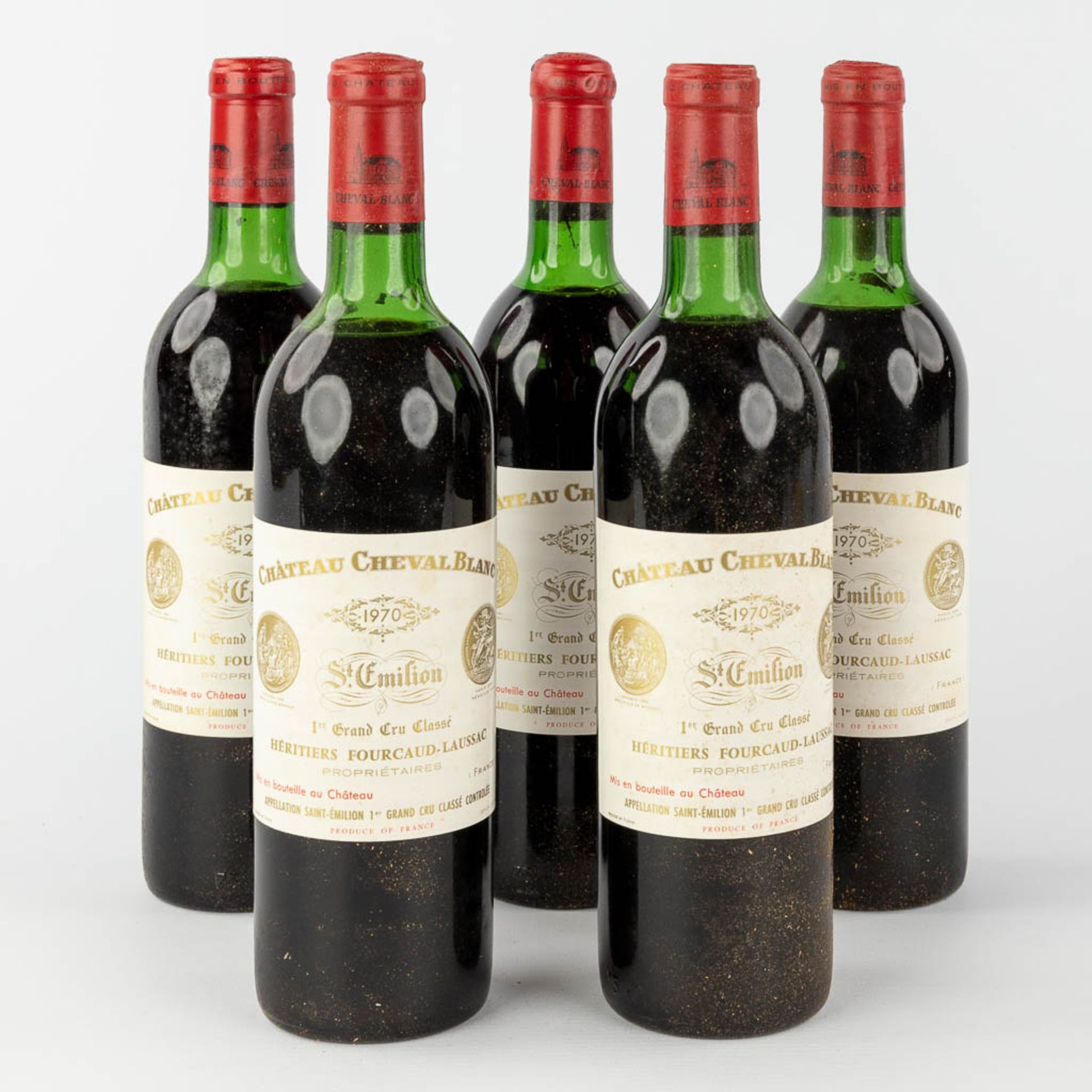 Château Cheval Blanc 1970, 5 bottles.