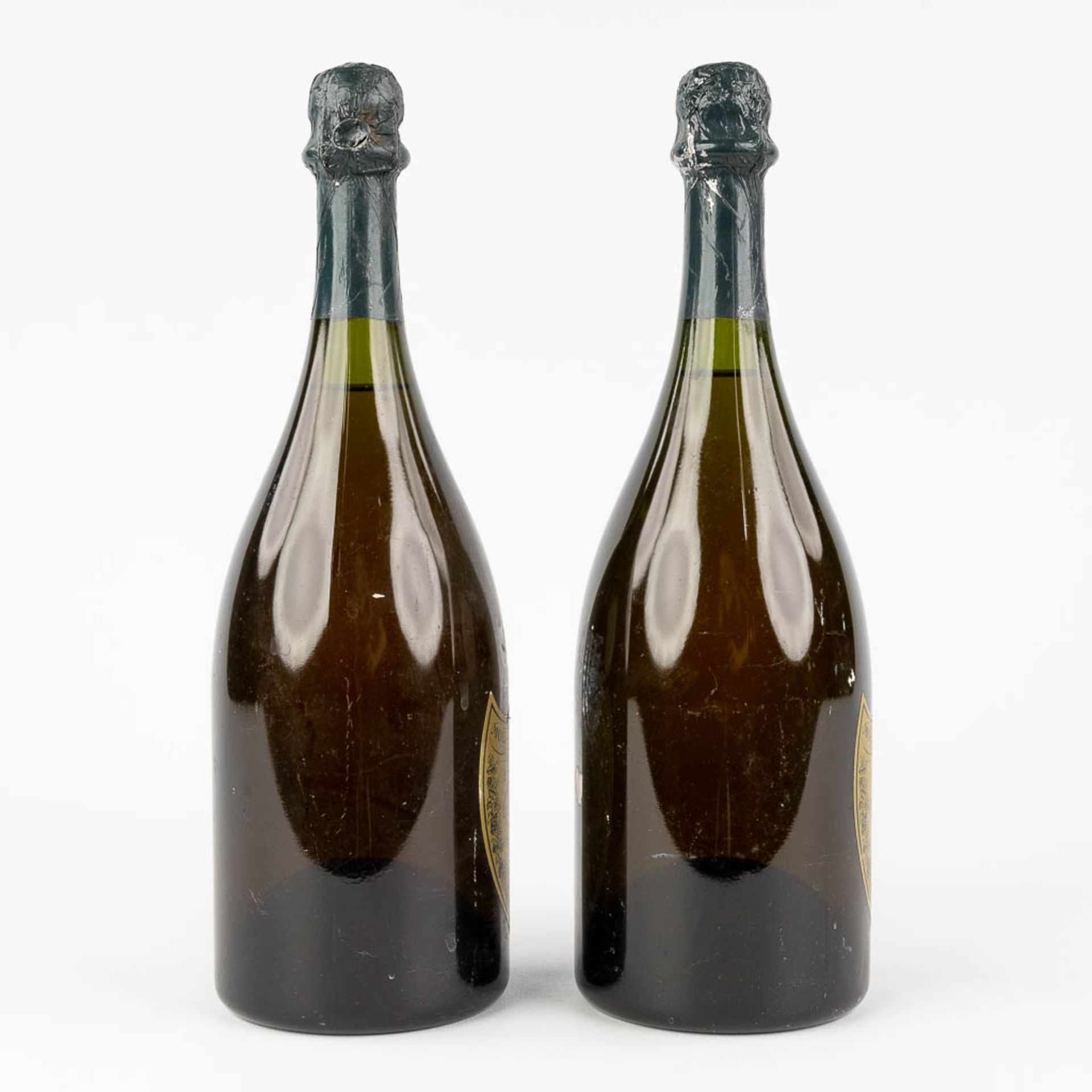 Dom Pérignom, a pair of Champagne bottles, 1964. (H: 30 cm) - Bild 3 aus 7