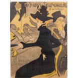 Henri DE TOULOUSE-LAUTREC (1864-1901) 'Divan Japonais' a vintage poster. (W: 58 x H: 77 cm)