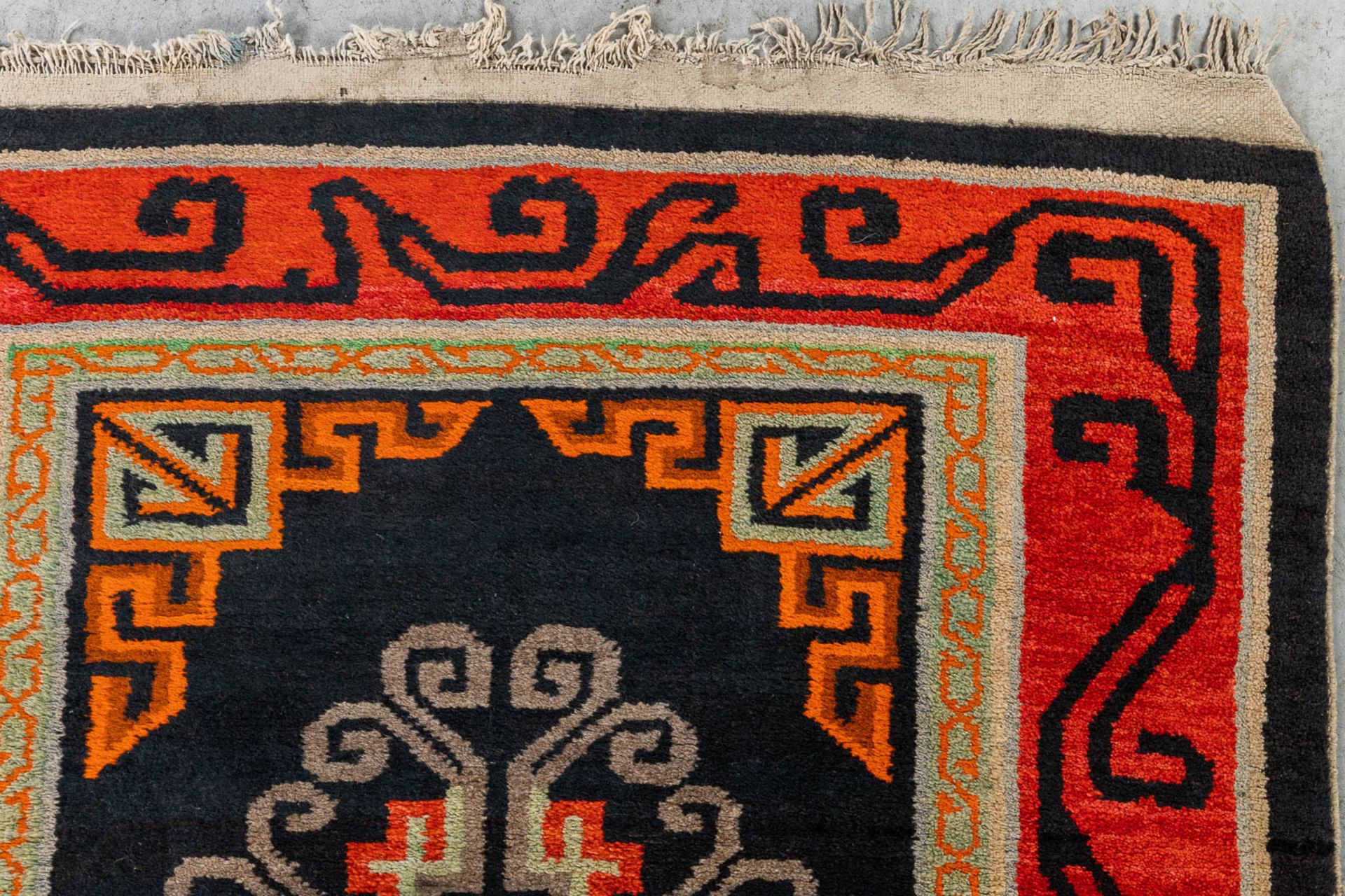 A set of 2 hand-made Oriental carpets, Gothan. (L: 160 x W: 90 cm) - Image 9 of 10