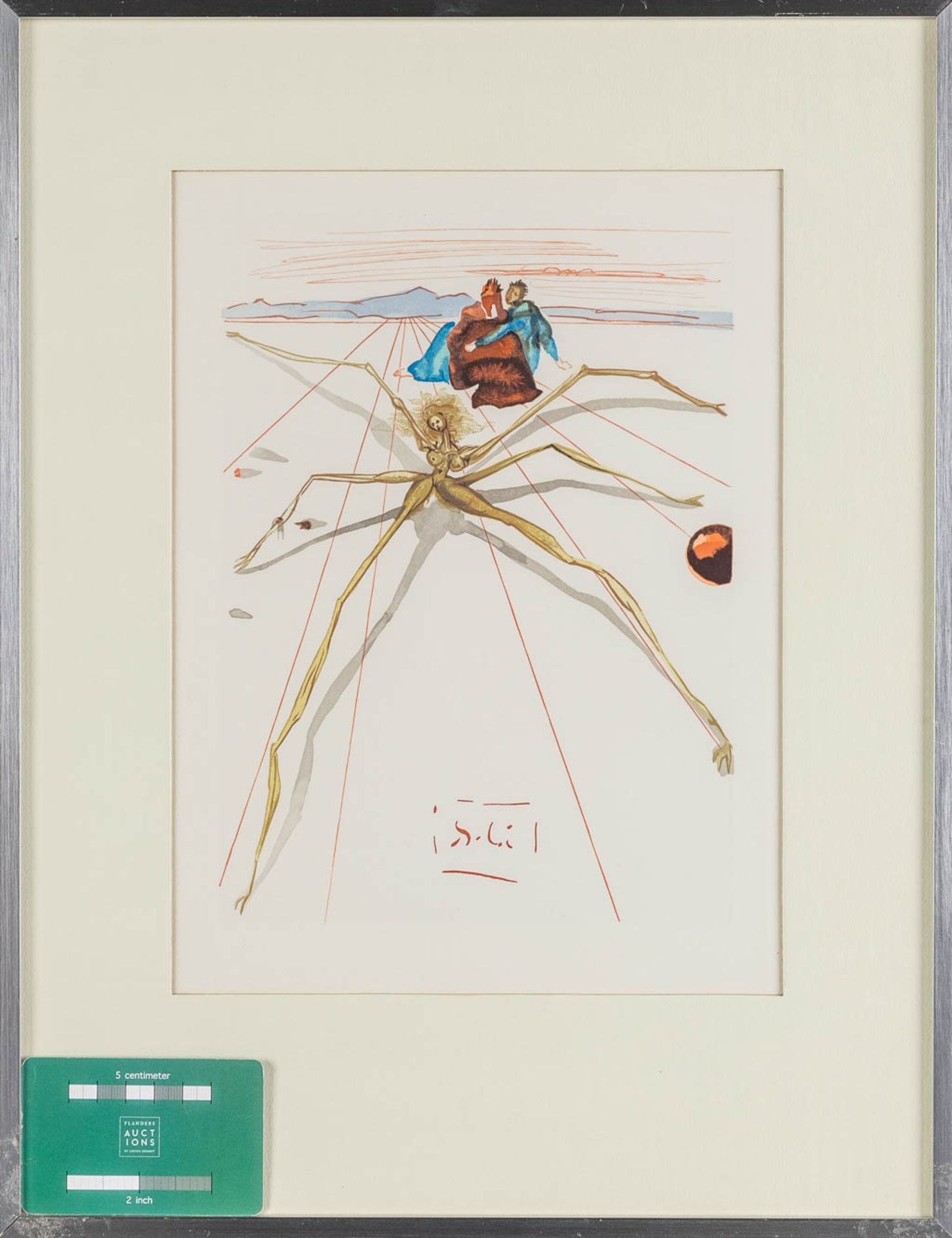 Salvador DALI (1904-1989) 'Dante Alegieri: Divine Comedy', a set of 8 prints. (W: 21,5 x H: 29 cm) - Image 19 of 19