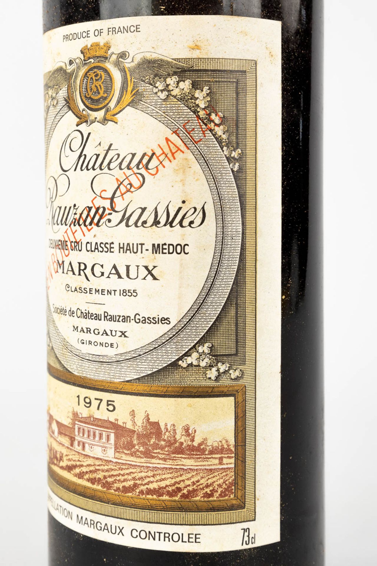 Château Rauzan Gassies Margaux, 1975, 12 bottles - Bild 11 aus 13