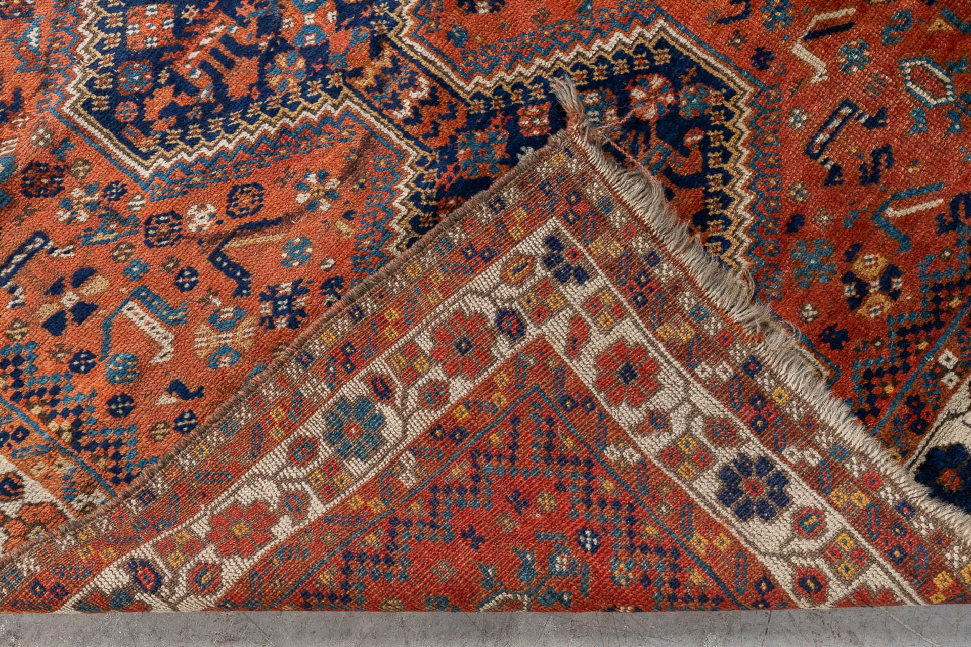 A collection of 3 Oriental hand-made carpets, probably Caucasian. (L: 157 x W: 116 cm) - Image 11 of 11