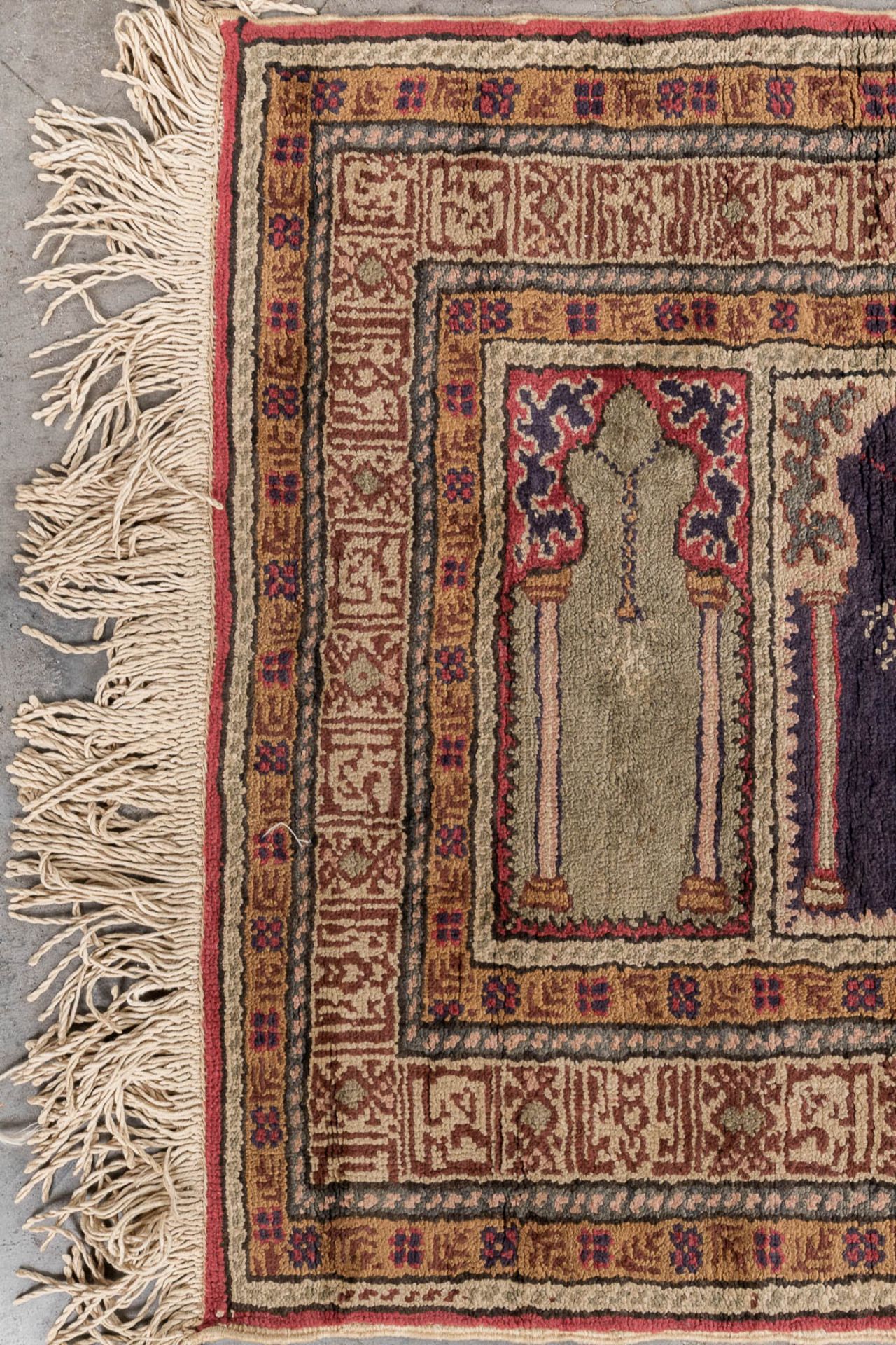 A collection of 2 Oriental hand-made carpets. Persia. (L: 220 x W: 134 cm) - Image 4 of 10
