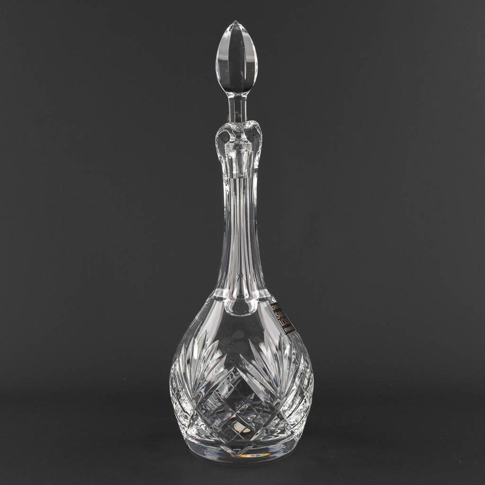 Saint Louis, a carafe. (H: 38 cm) - Image 6 of 12