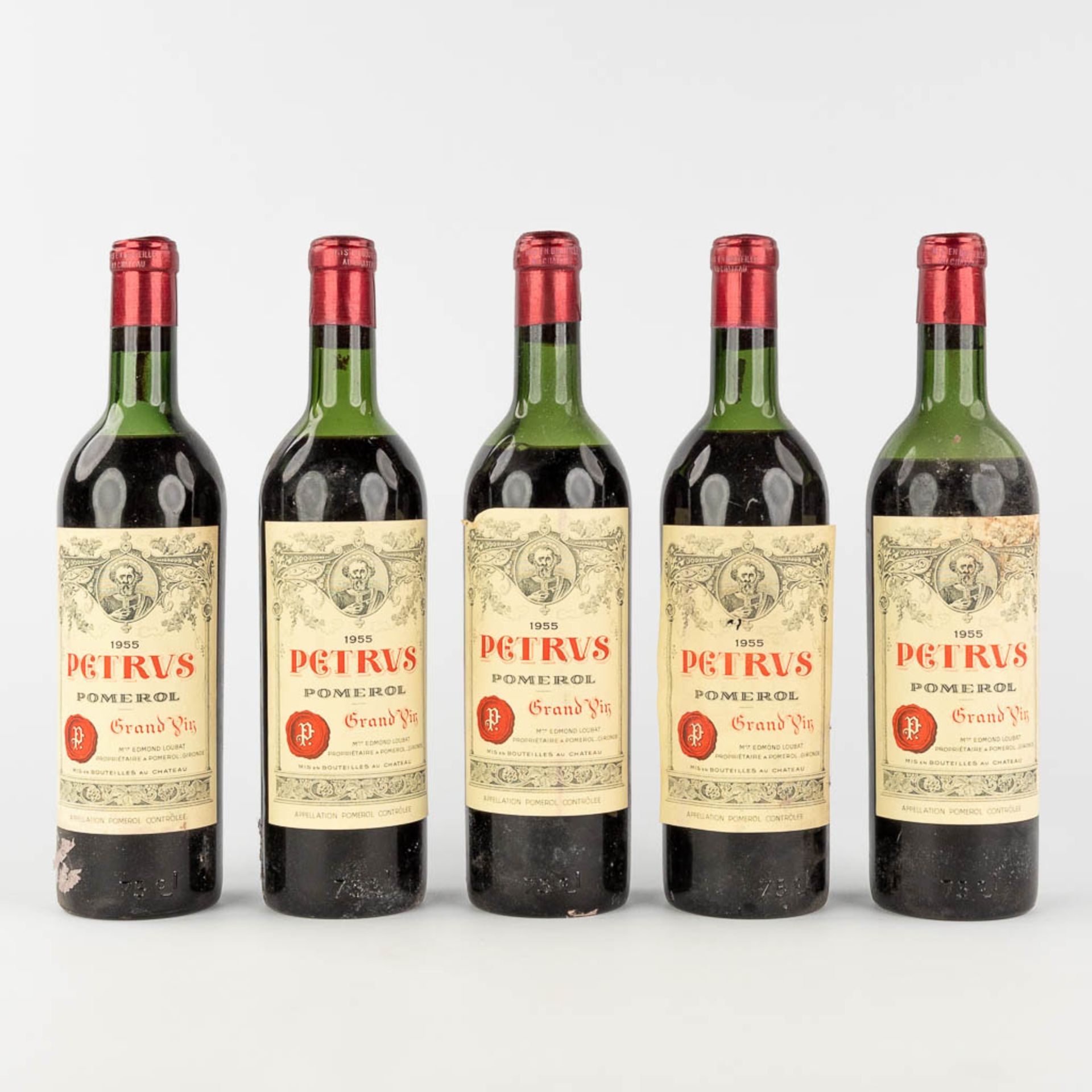 Château Petrus, 1955, 5 bottles