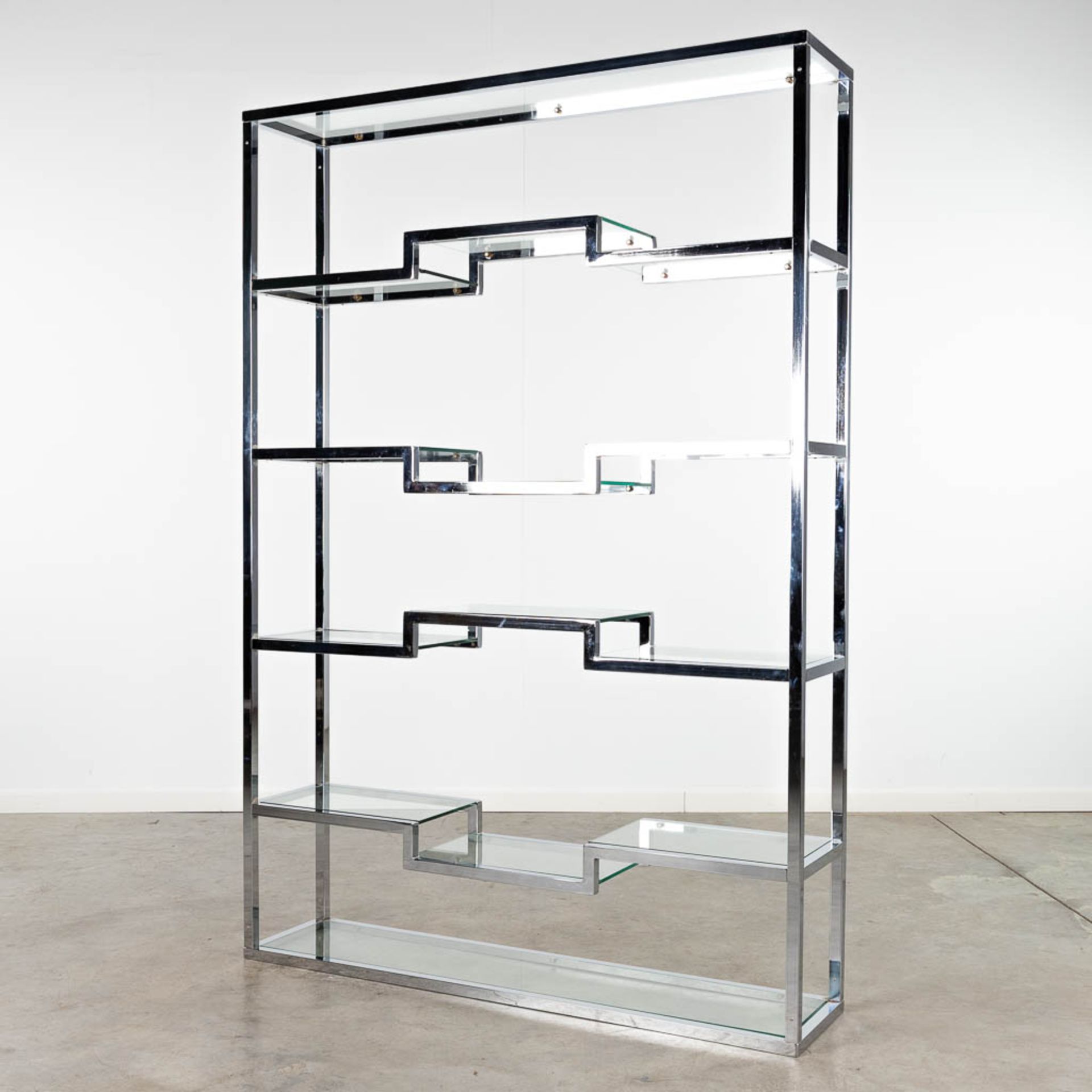 Romeo REGA (1925-1984) 'Etagre' A shelving unit. (L: 30 x W: 130 x H: 190 cm) - Image 11 of 14