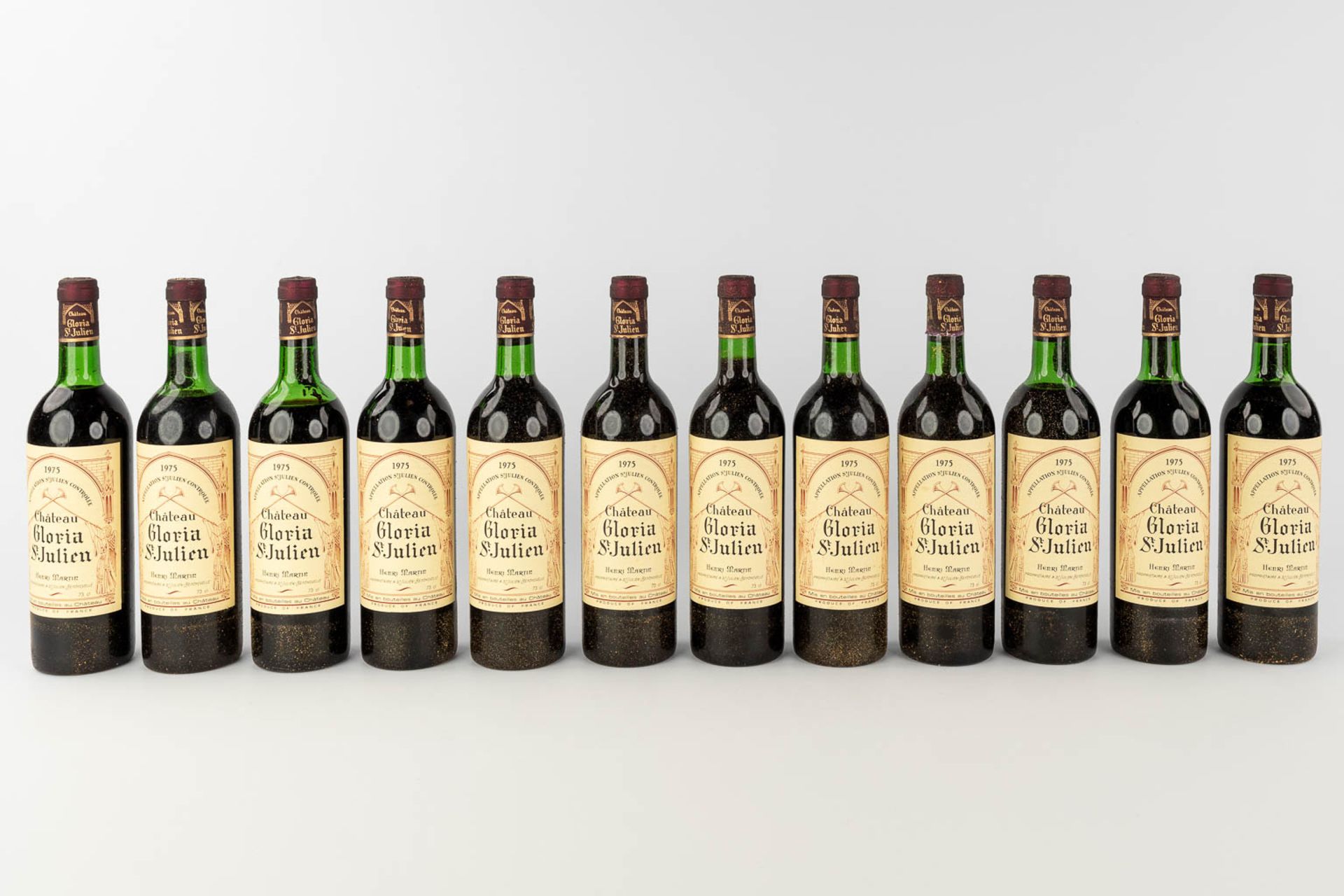 Château Gloria Saint Julien 1975, 12 bottles - Image 4 of 13