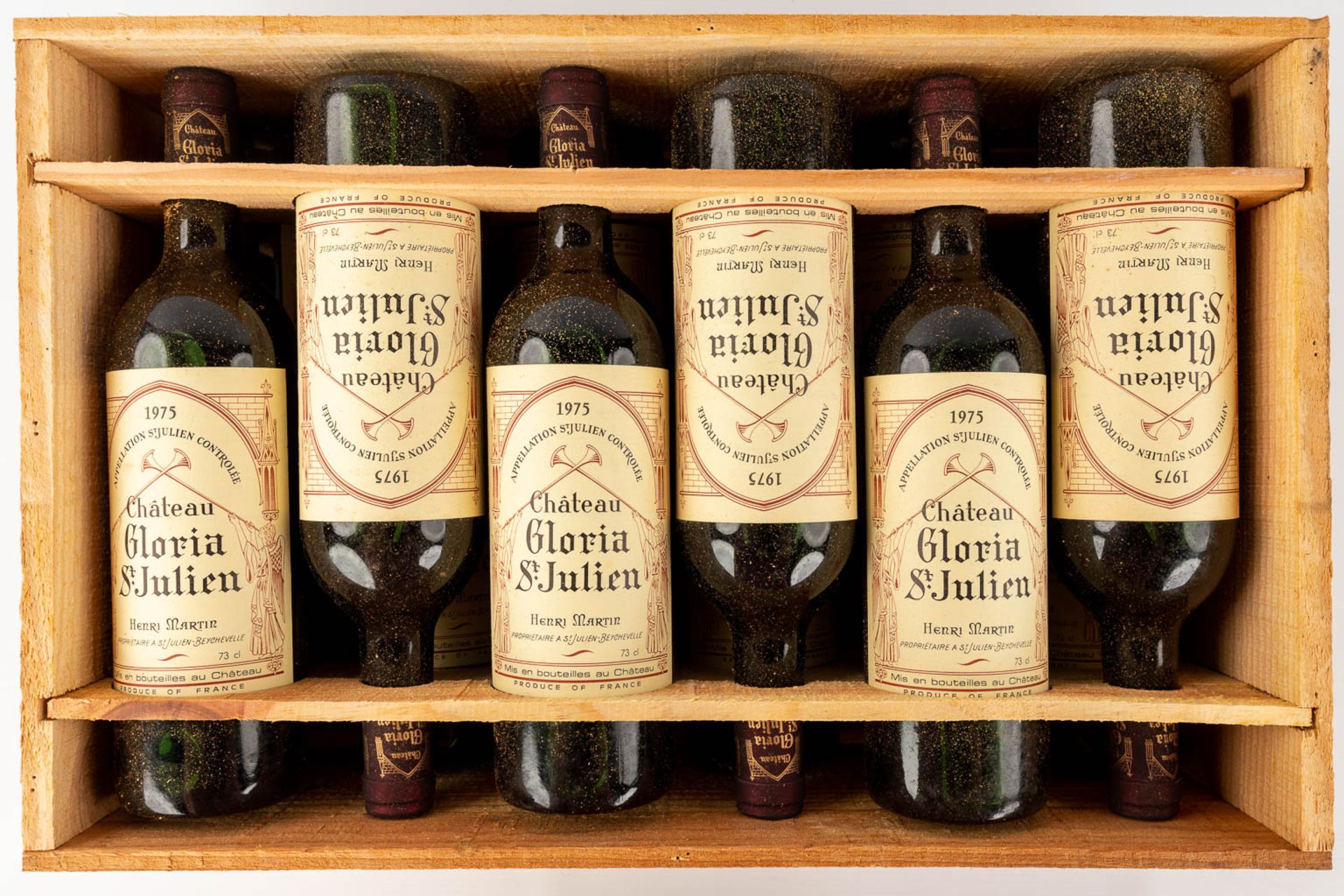 Château Gloria Saint Julien 1975, 12 bottles - Image 2 of 13