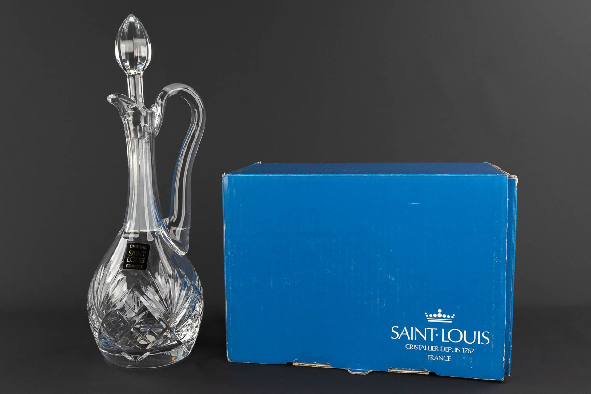 Saint Louis, a carafe. (H: 38 cm) - Image 3 of 12