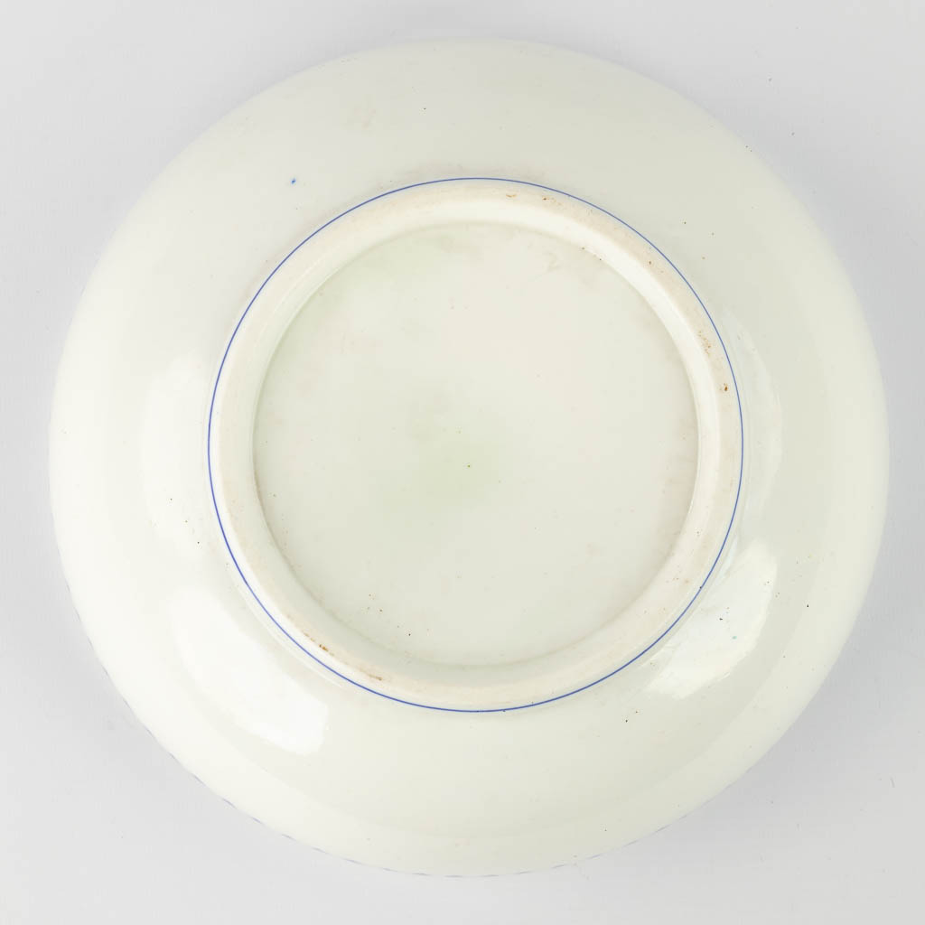 Tournai ceramics, a very large collection of faience plates, saucers and serving accessories. 174 pi - Image 14 of 21