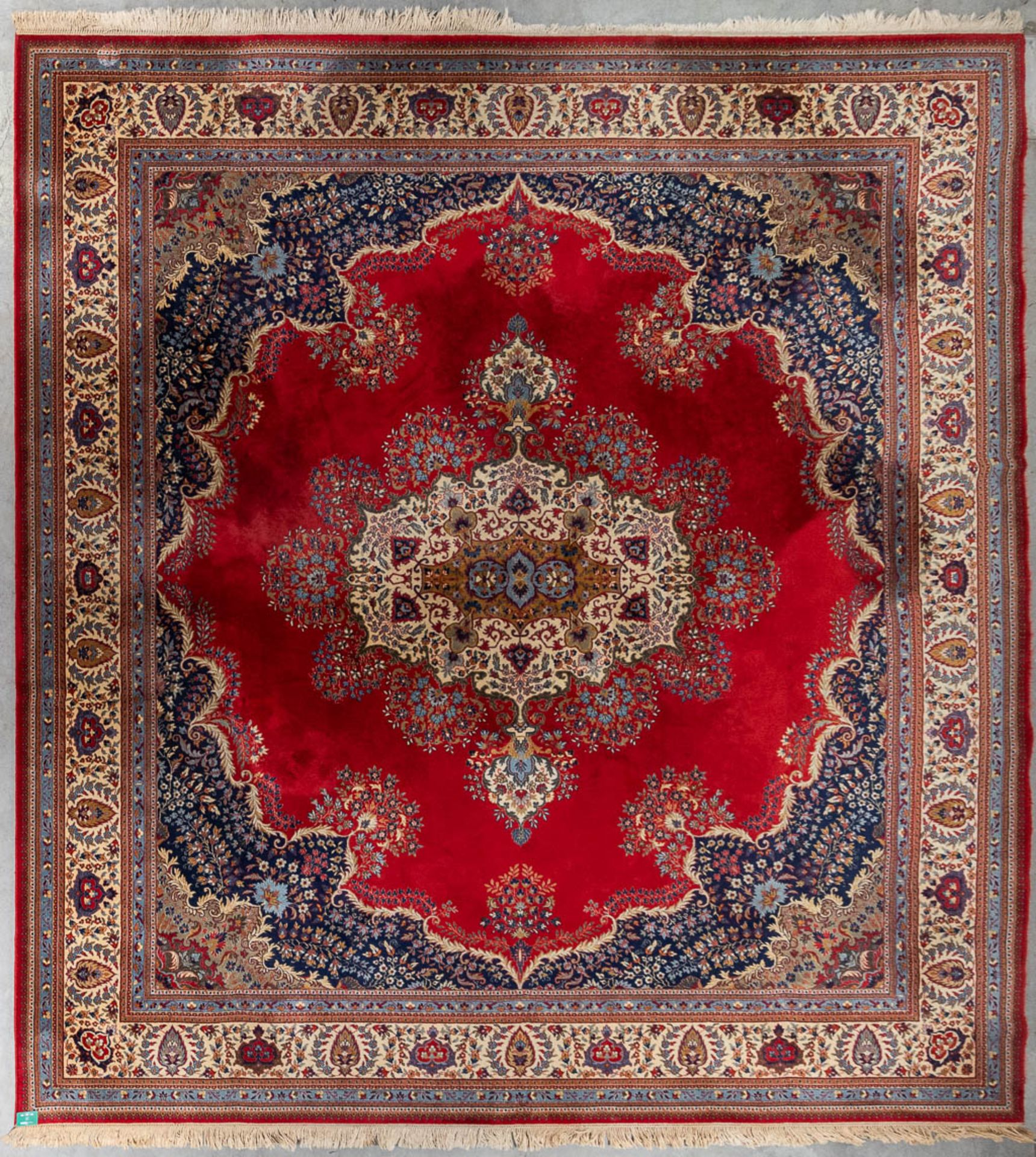 An Oriental carpet, Tabriz. (L: 432 x W: 412 cm) - Image 2 of 11