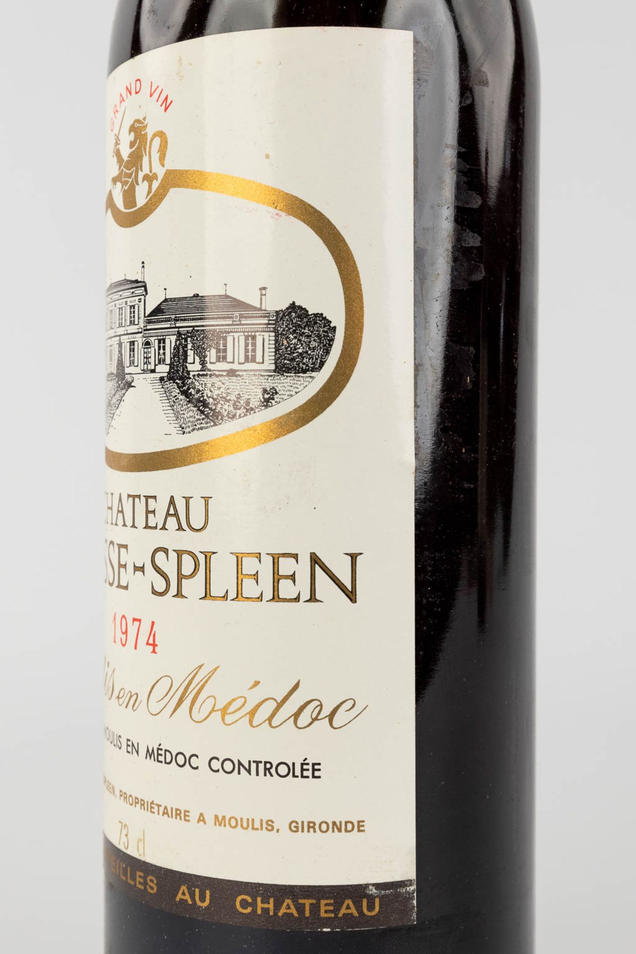 Château Chasse Spleen Mouilis en Médoc, 1974, 4 bottles. Château La Lagune Haut Médoc 1983, 1 bottle - Bild 11 aus 22