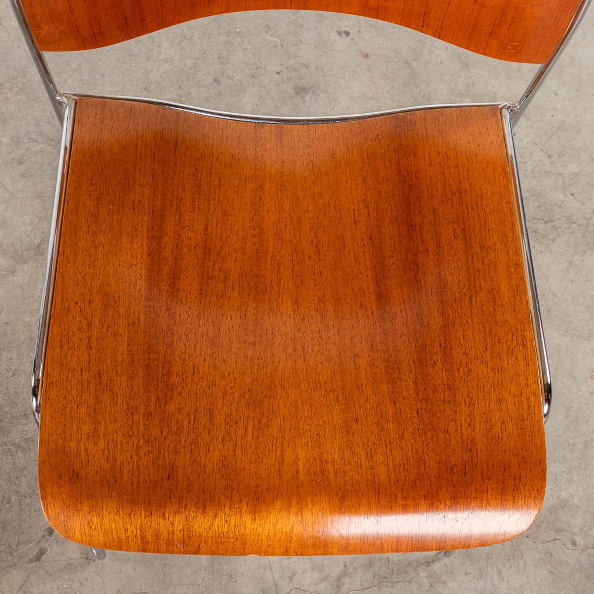 David Lincoln ROWLAND (1924-2010) '40/4 chair' for HOWE classic. A set of 5 chairs. (L: 50 x W: 49 x - Image 12 of 13