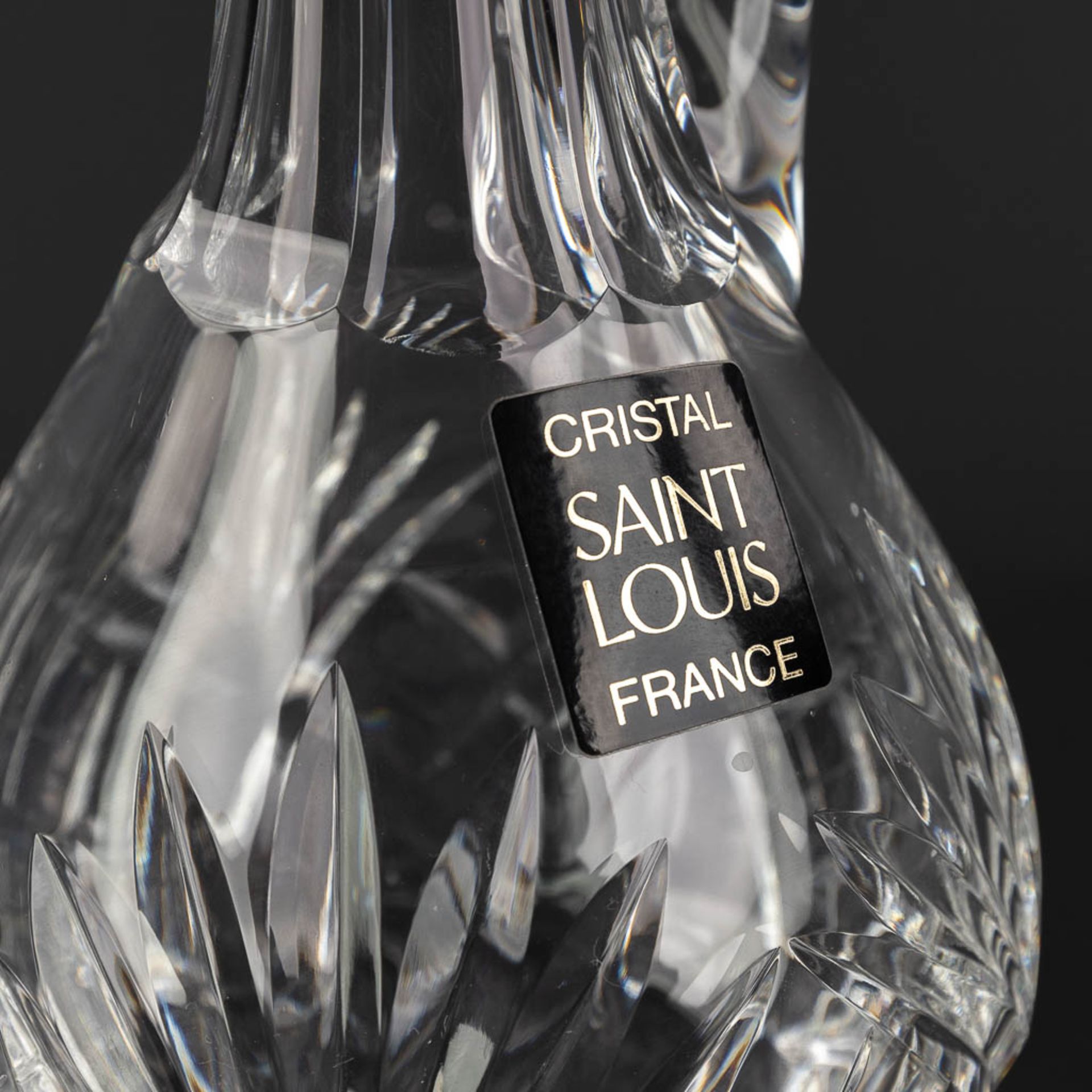 Saint Louis, a carafe. (H: 38 cm) - Image 12 of 12