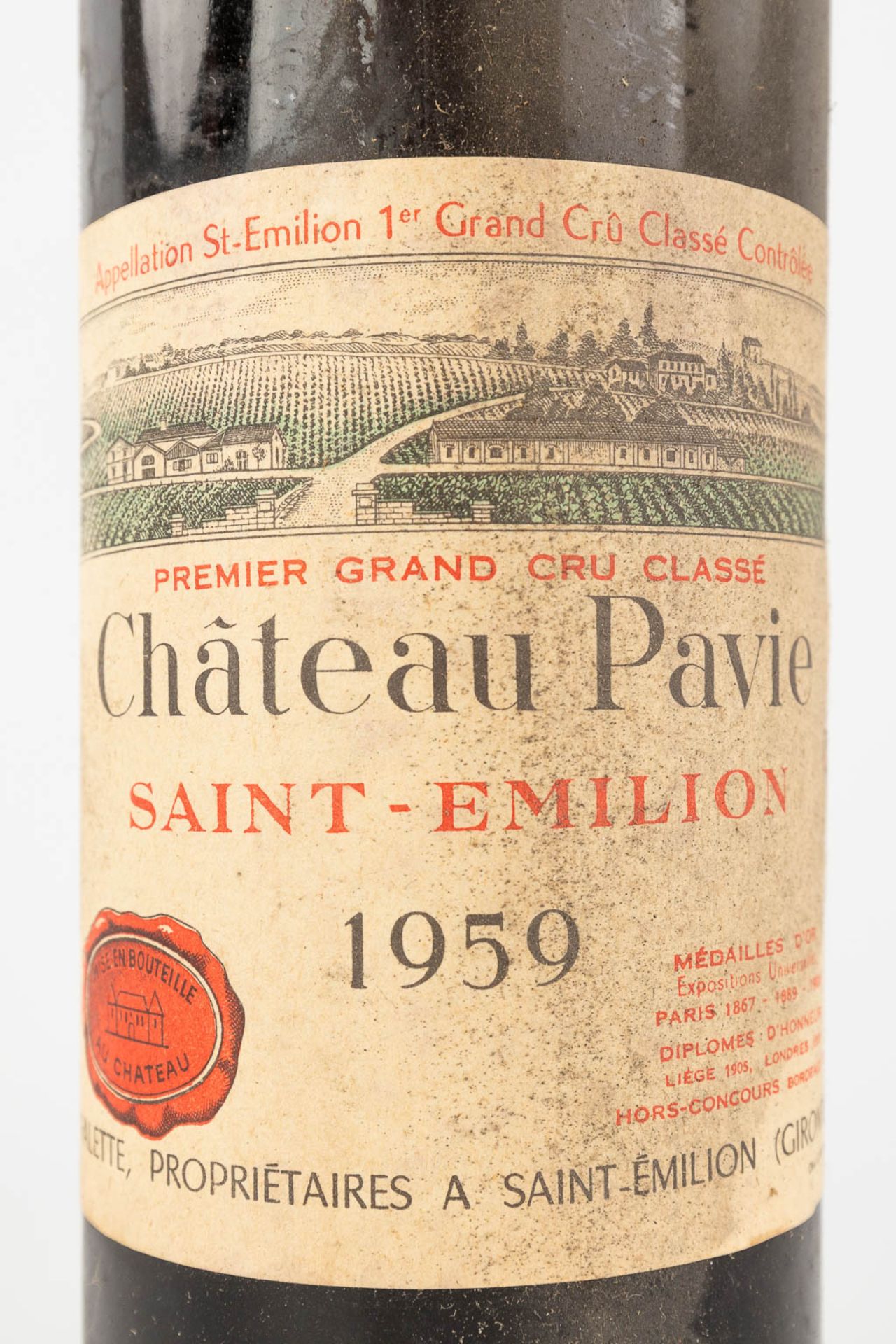 Chateau La Croix Pomerol 2001, 3 bottles & Chateau Pavie 1959, 2 bottles - Bild 12 aus 16