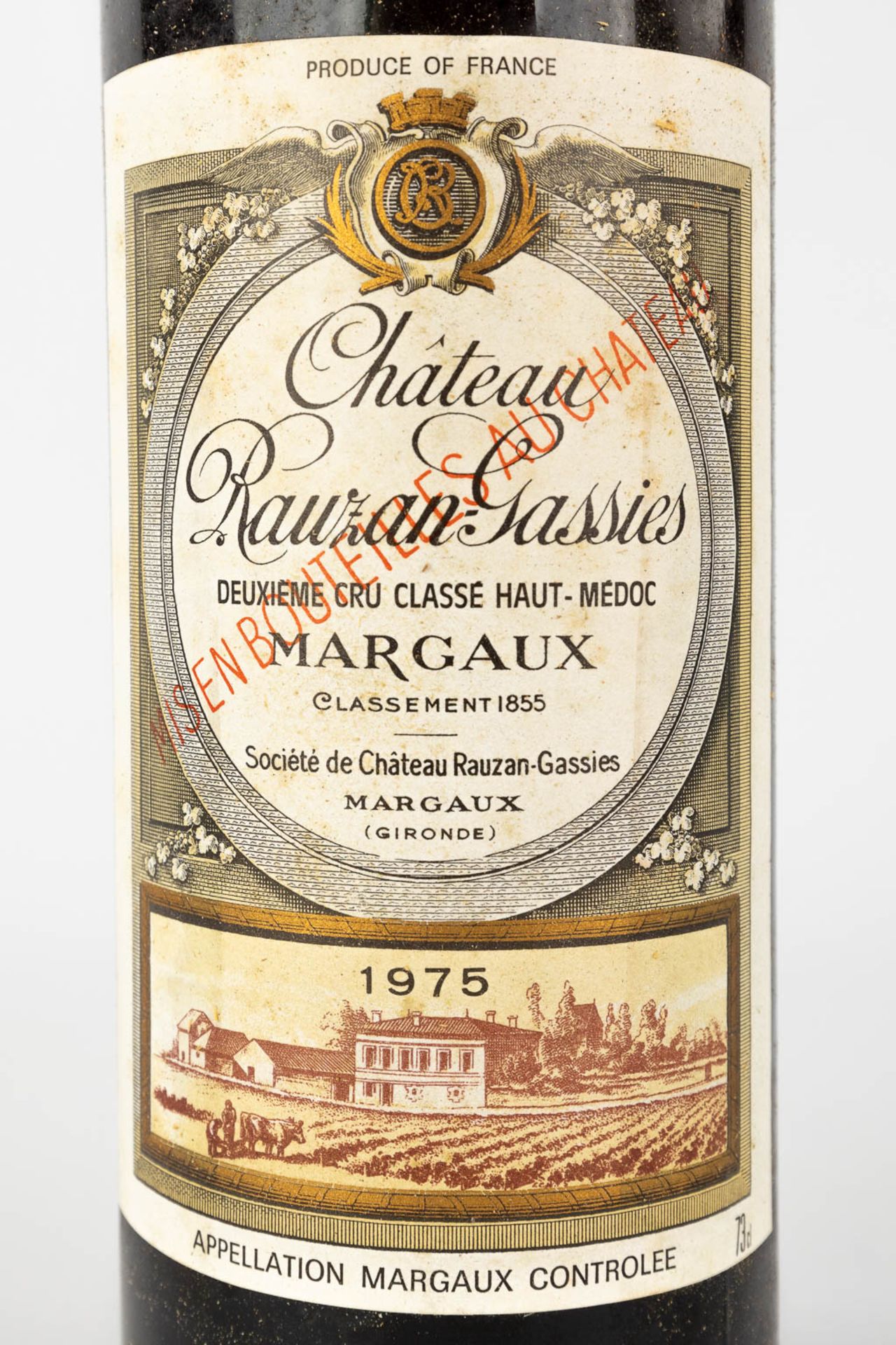 Château Rauzan Gassies Margaux, 1975, 12 bottles - Bild 9 aus 13