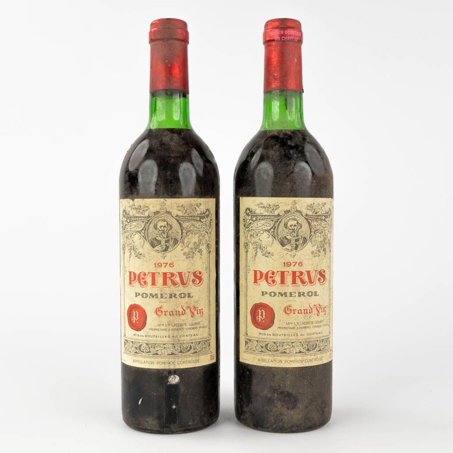 Château Petrus 1976, 2 bottles.