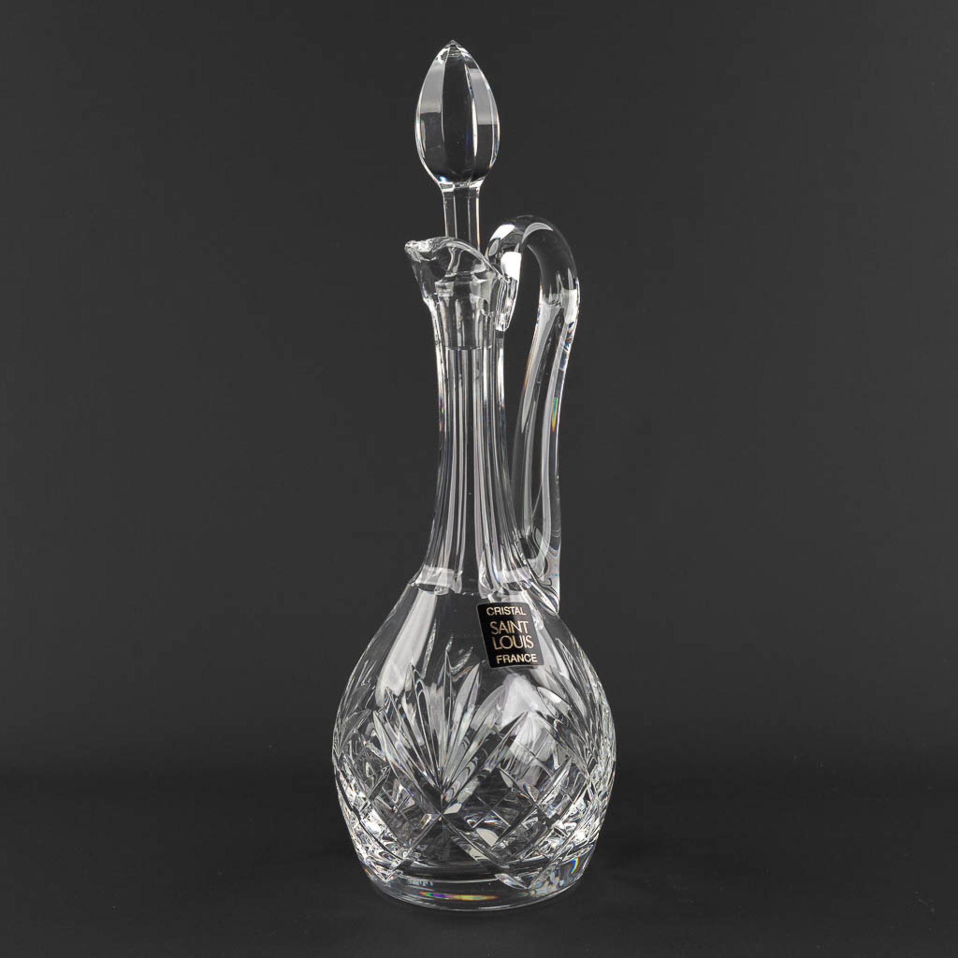 Saint Louis, a carafe. (H: 38 cm) - Image 5 of 12