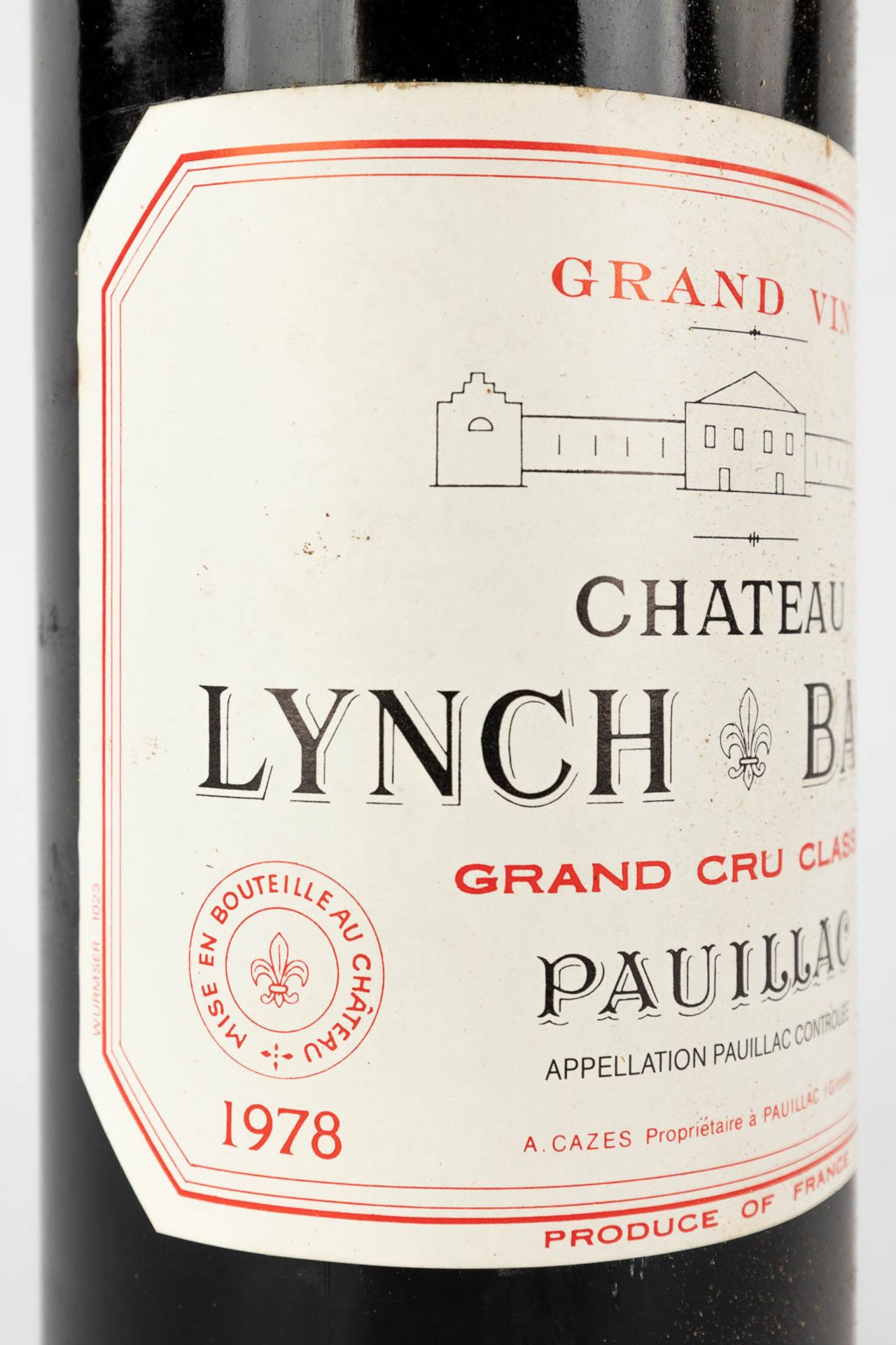 Château Lynch Bages Grand Cru Classé Pauillac, 1978, 6 bottles. - Bild 8 aus 11
