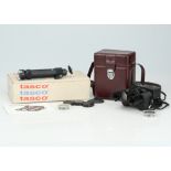 A Tasco 7800 Bonocular Camera Outfit,