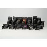 A Large Selection of Folding Cameras,