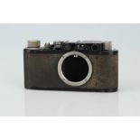 A Leica II Rangefinder Body,