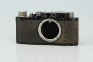 A Leica II Rangefinder Body,